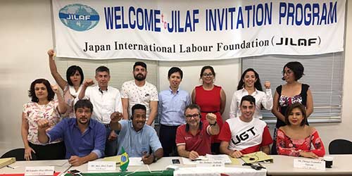 Intercâmbio de dirigentes da UGT no Japão superam expectativas na troca de conhecimento